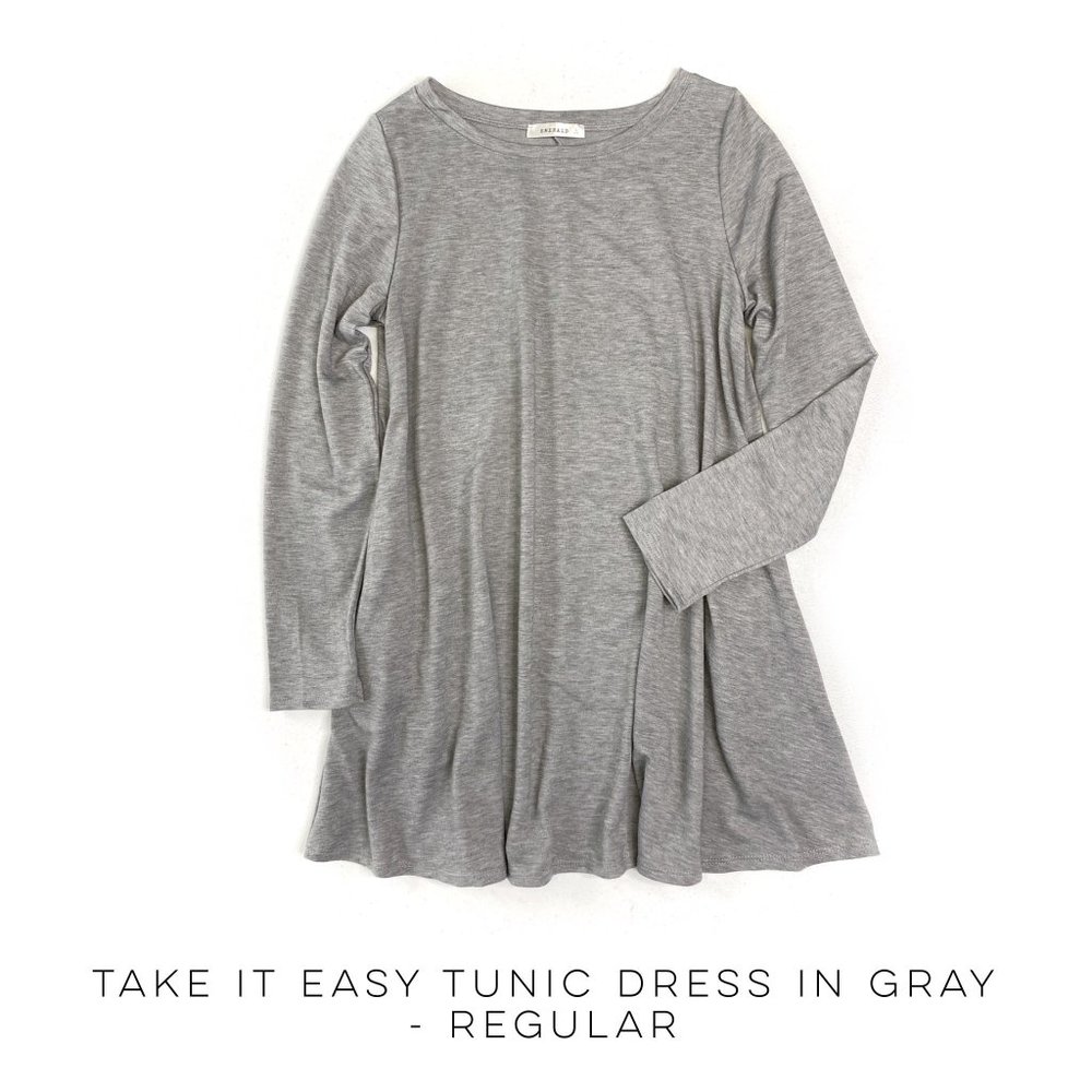 Gray Tunic Dress